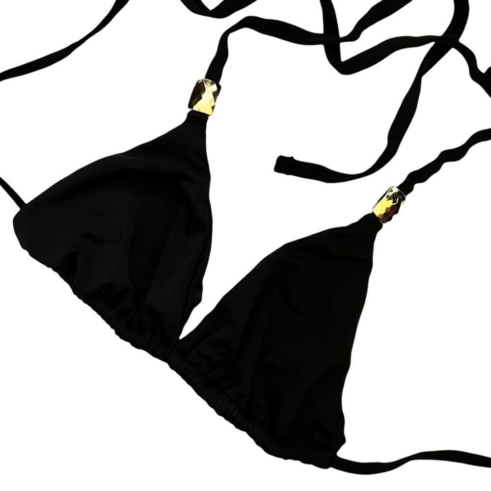 Beach Bunny Black Bikini Top